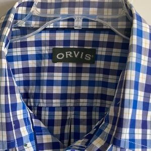 ORVIS Plaids Long Sleeve Buttons Down Shirt XXL